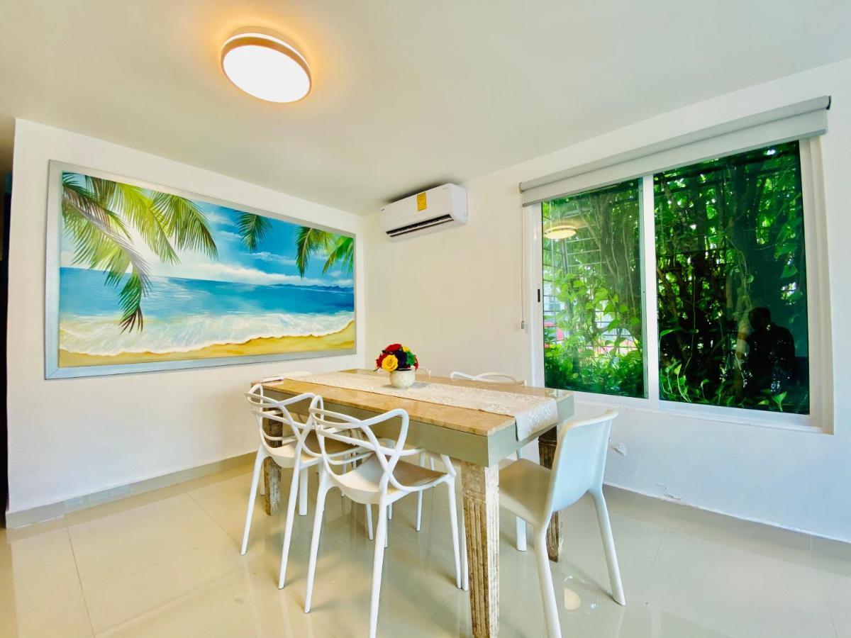 Apartamento cálido y moderno en la entrada de la zona hotelera Cancún Kültér fotó